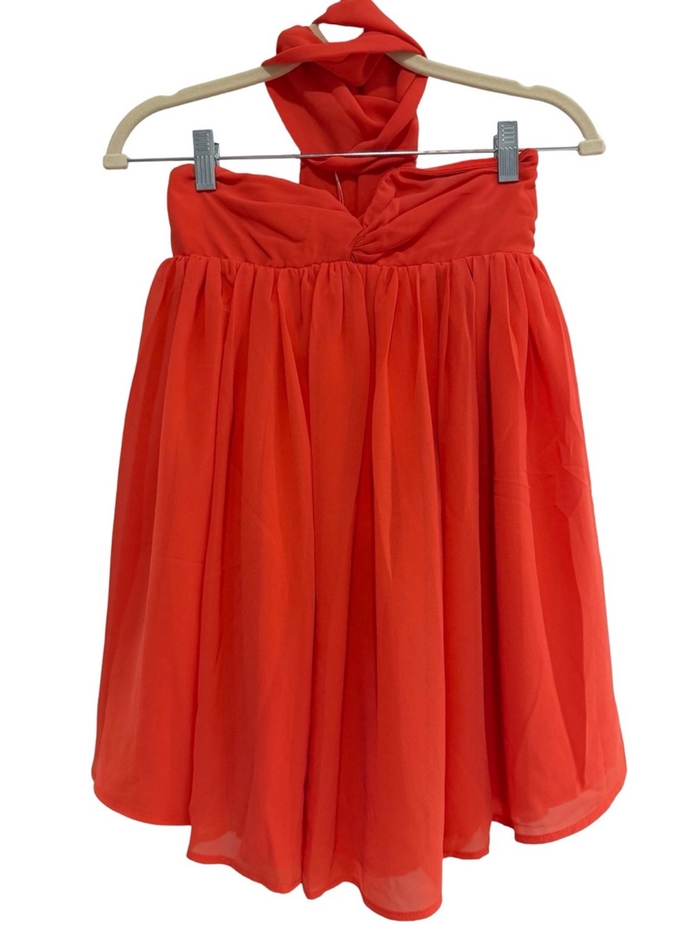 Peppermayo Saturn Mini Dress Coral 4 NWT - Picture 5 of 11